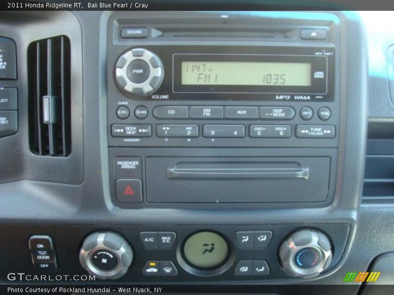 Bali Blue Pearl / Gray 2011 Honda Ridgeline RT