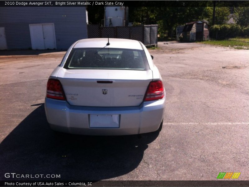 Bright Silver Metallic / Dark Slate Gray 2010 Dodge Avenger SXT