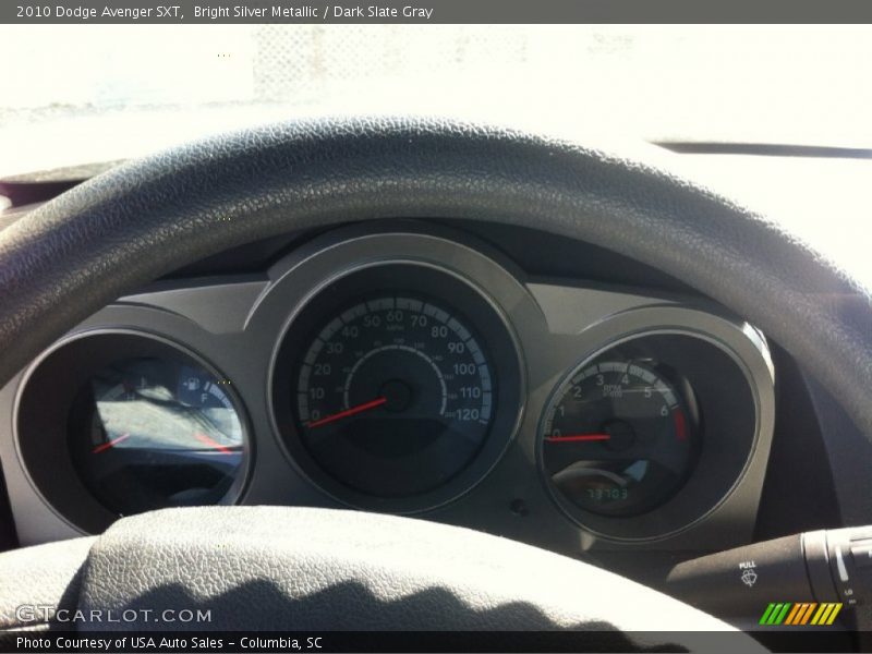 Bright Silver Metallic / Dark Slate Gray 2010 Dodge Avenger SXT