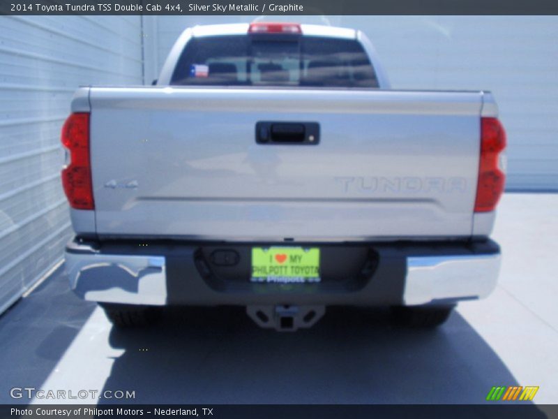 Silver Sky Metallic / Graphite 2014 Toyota Tundra TSS Double Cab 4x4