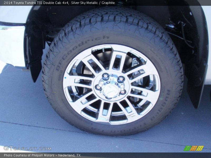 Silver Sky Metallic / Graphite 2014 Toyota Tundra TSS Double Cab 4x4
