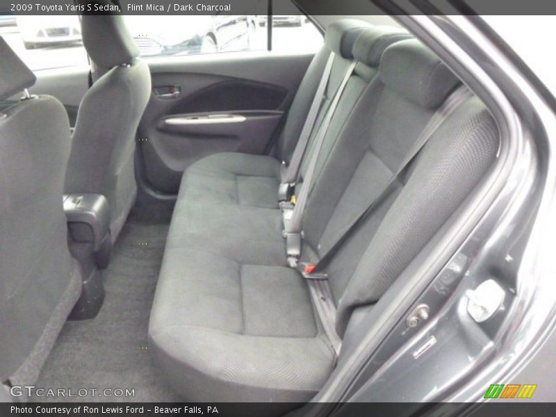 Flint Mica / Dark Charcoal 2009 Toyota Yaris S Sedan