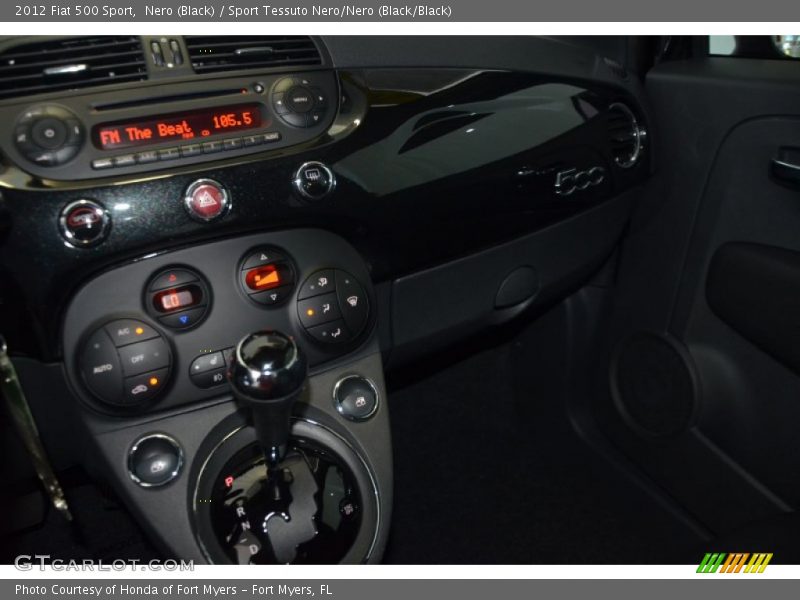 Nero (Black) / Sport Tessuto Nero/Nero (Black/Black) 2012 Fiat 500 Sport