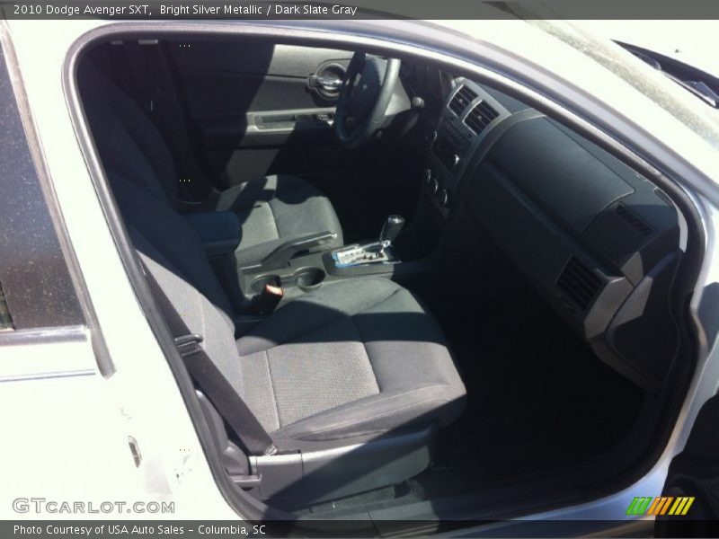 Bright Silver Metallic / Dark Slate Gray 2010 Dodge Avenger SXT