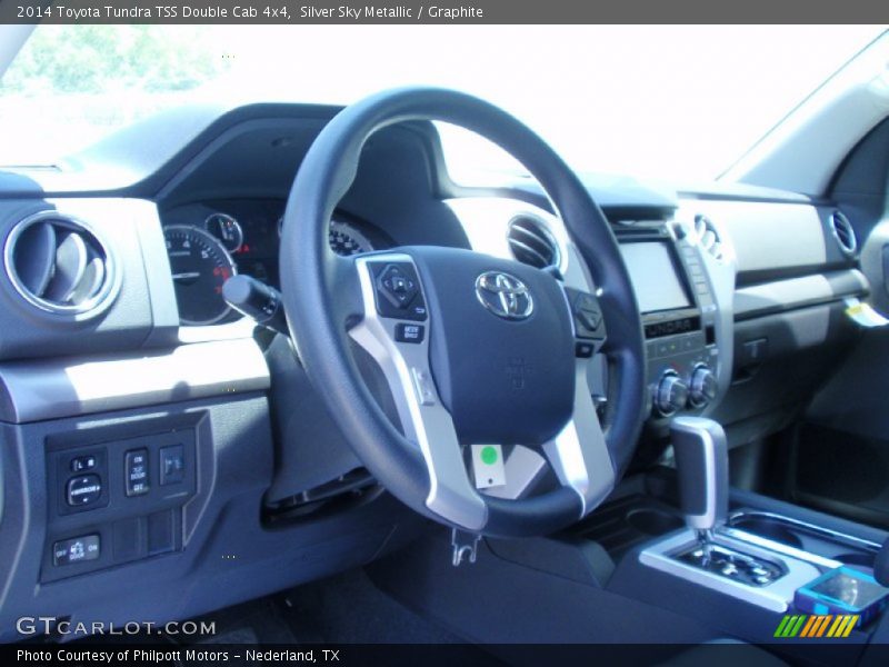 Silver Sky Metallic / Graphite 2014 Toyota Tundra TSS Double Cab 4x4