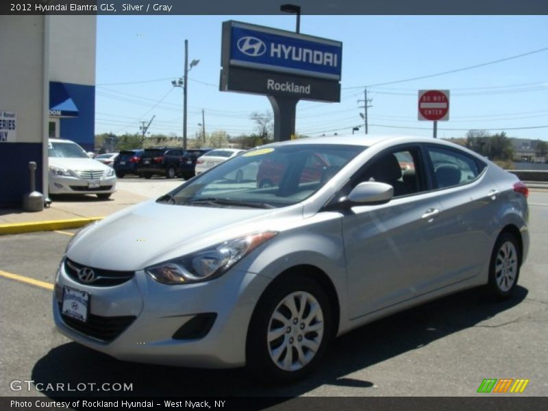 Silver / Gray 2012 Hyundai Elantra GLS