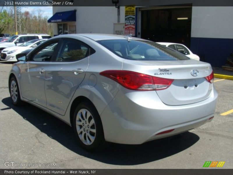 Silver / Gray 2012 Hyundai Elantra GLS