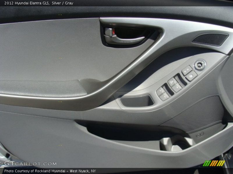 Silver / Gray 2012 Hyundai Elantra GLS