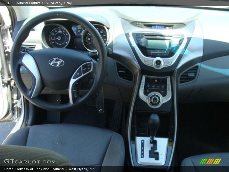 Silver / Gray 2012 Hyundai Elantra GLS