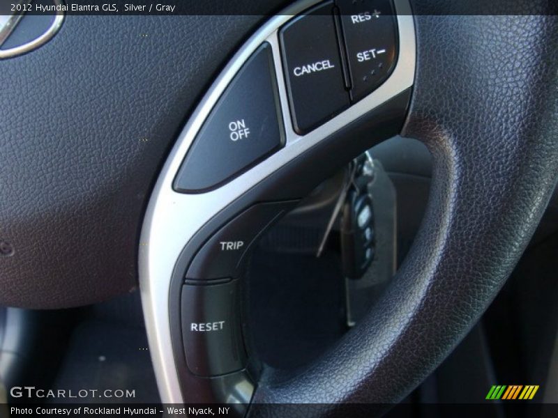 Silver / Gray 2012 Hyundai Elantra GLS