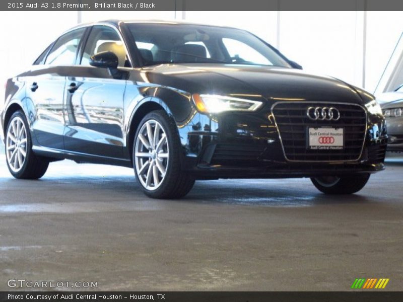 Brilliant Black / Black 2015 Audi A3 1.8 Premium
