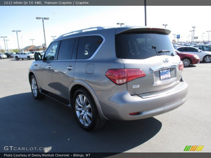 Platinum Graphite / Graphite 2013 Infiniti QX 56 4WD