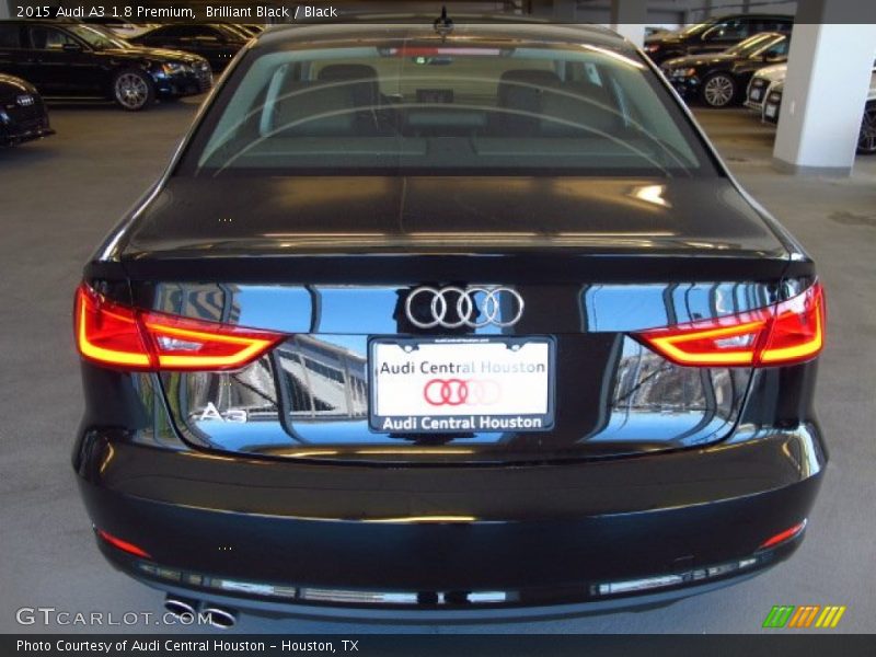Brilliant Black / Black 2015 Audi A3 1.8 Premium