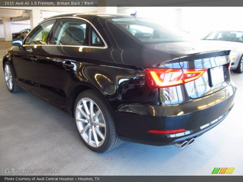 Brilliant Black / Black 2015 Audi A3 1.8 Premium