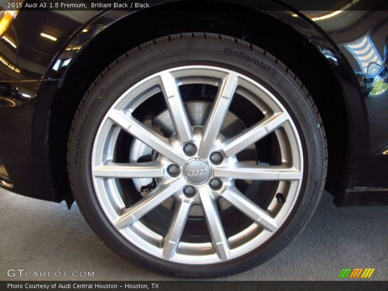 Brilliant Black / Black 2015 Audi A3 1.8 Premium
