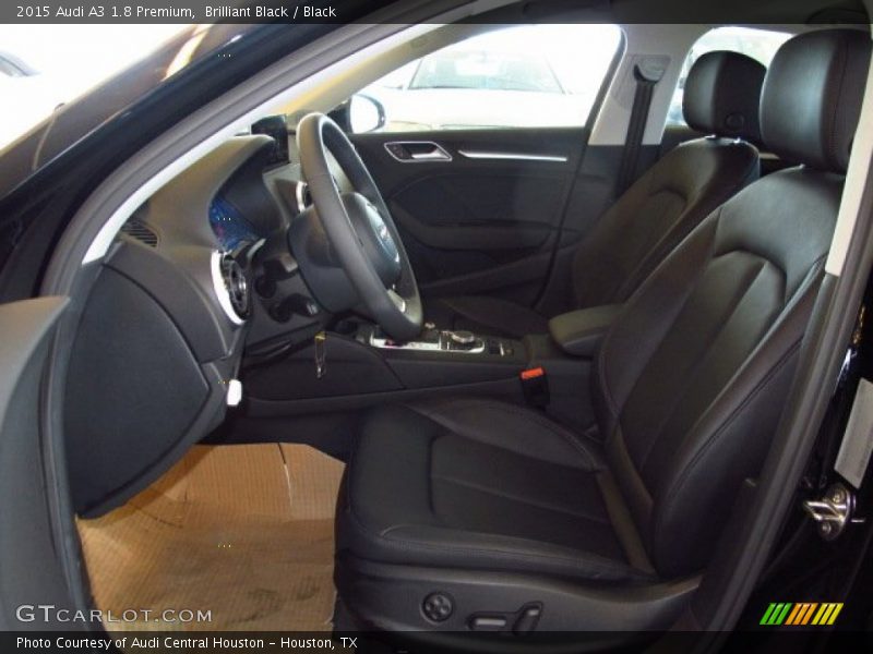Brilliant Black / Black 2015 Audi A3 1.8 Premium