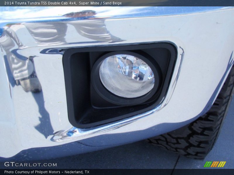 Super White / Sand Beige 2014 Toyota Tundra TSS Double Cab 4x4