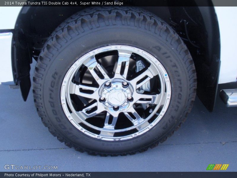 Super White / Sand Beige 2014 Toyota Tundra TSS Double Cab 4x4