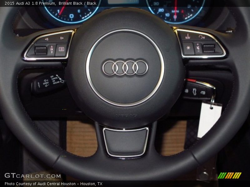 Brilliant Black / Black 2015 Audi A3 1.8 Premium