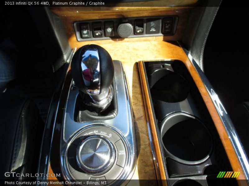  2013 QX 56 4WD 7 Speed ASC Automatic Shifter