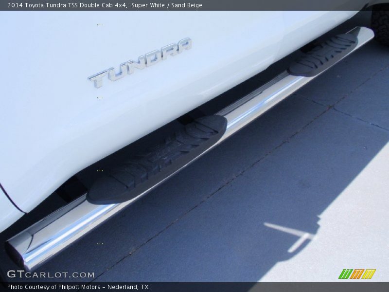 Super White / Sand Beige 2014 Toyota Tundra TSS Double Cab 4x4