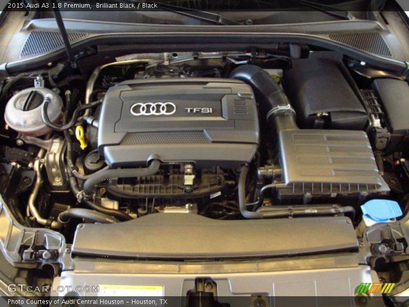 Brilliant Black / Black 2015 Audi A3 1.8 Premium