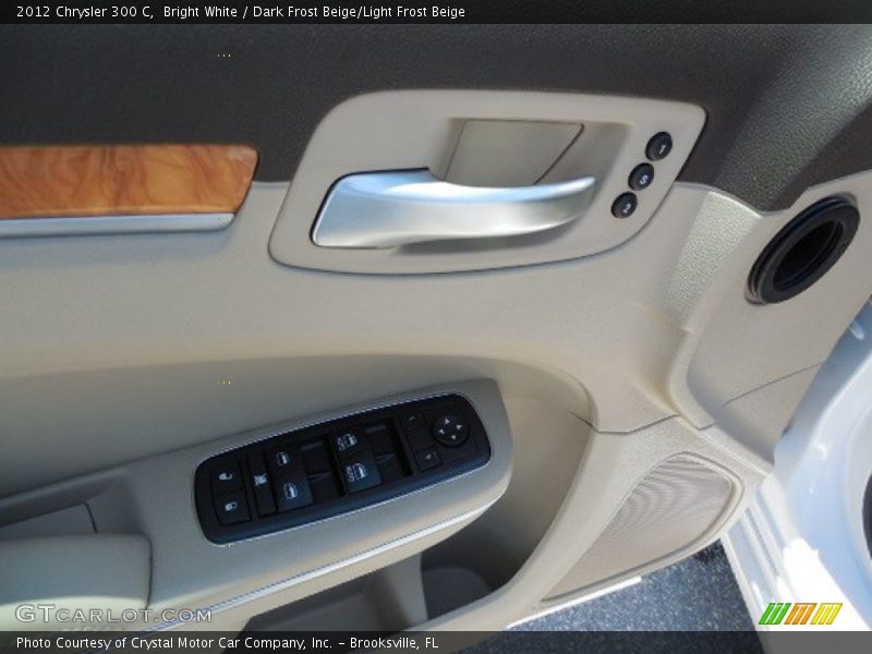 Bright White / Dark Frost Beige/Light Frost Beige 2012 Chrysler 300 C