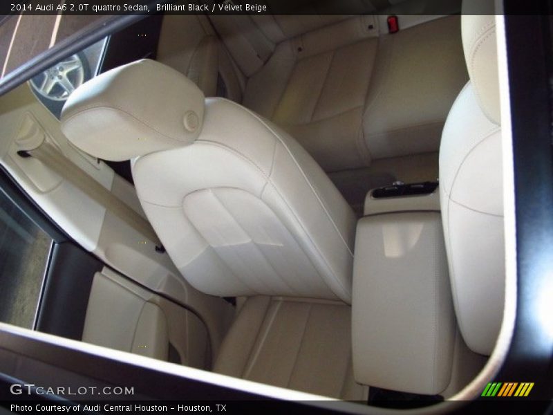 Brilliant Black / Velvet Beige 2014 Audi A6 2.0T quattro Sedan