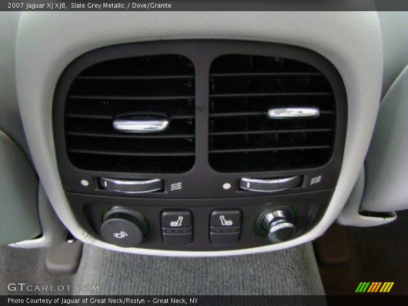 Slate Grey Metallic / Dove/Granite 2007 Jaguar XJ XJ8