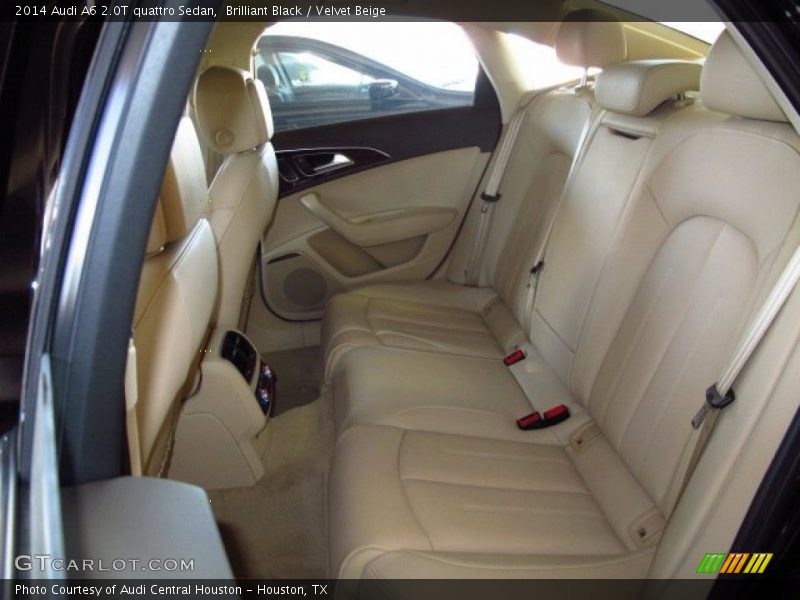 Brilliant Black / Velvet Beige 2014 Audi A6 2.0T quattro Sedan