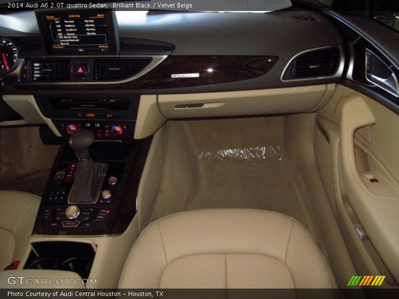 Brilliant Black / Velvet Beige 2014 Audi A6 2.0T quattro Sedan