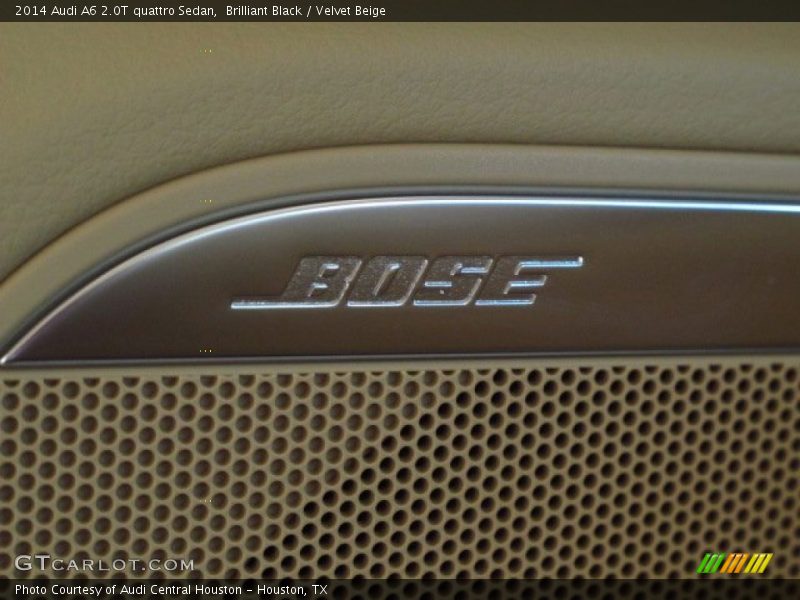 Brilliant Black / Velvet Beige 2014 Audi A6 2.0T quattro Sedan