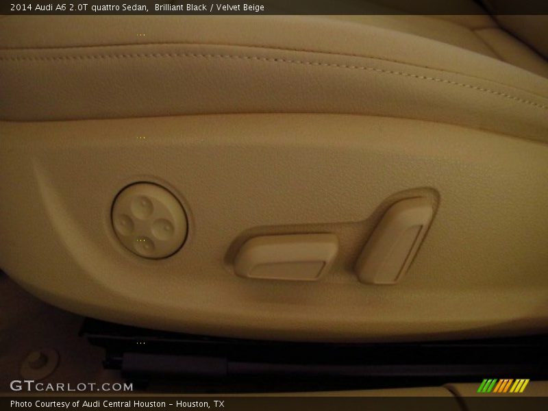 Brilliant Black / Velvet Beige 2014 Audi A6 2.0T quattro Sedan
