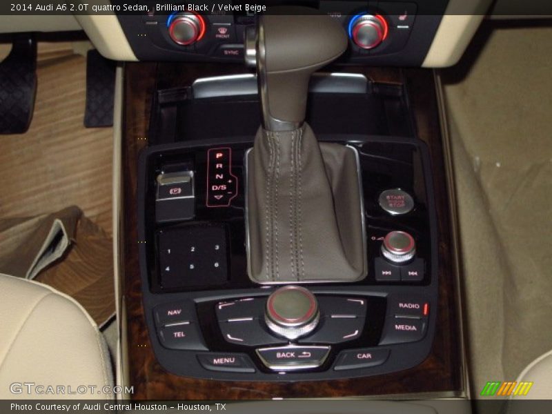 Brilliant Black / Velvet Beige 2014 Audi A6 2.0T quattro Sedan