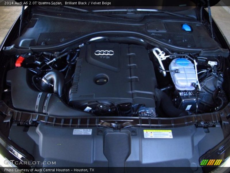 Brilliant Black / Velvet Beige 2014 Audi A6 2.0T quattro Sedan