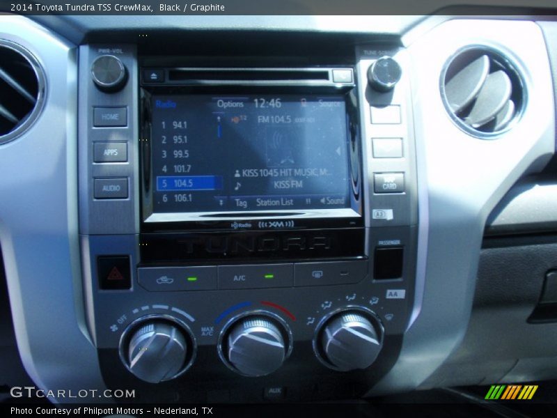 Black / Graphite 2014 Toyota Tundra TSS CrewMax
