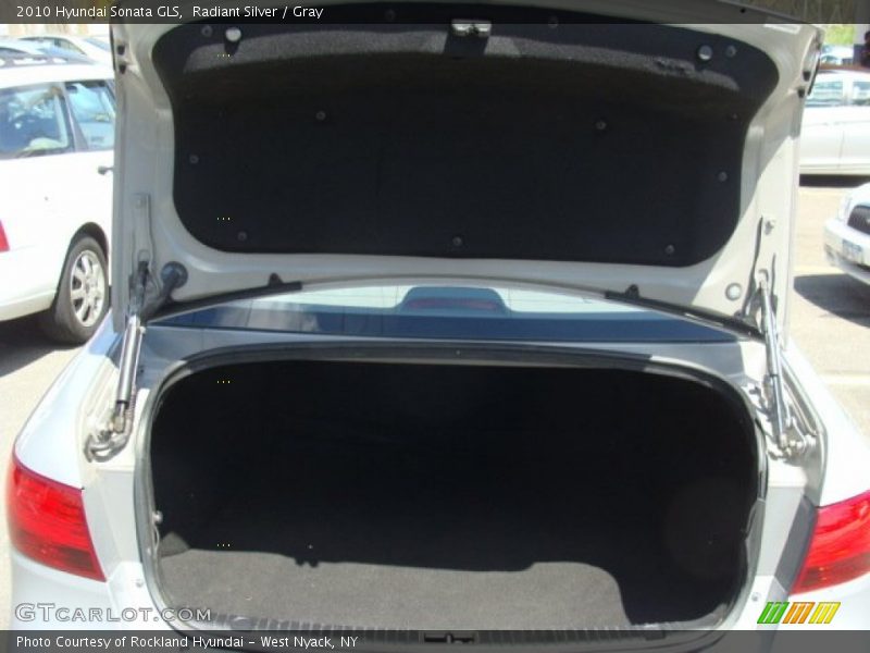 Radiant Silver / Gray 2010 Hyundai Sonata GLS