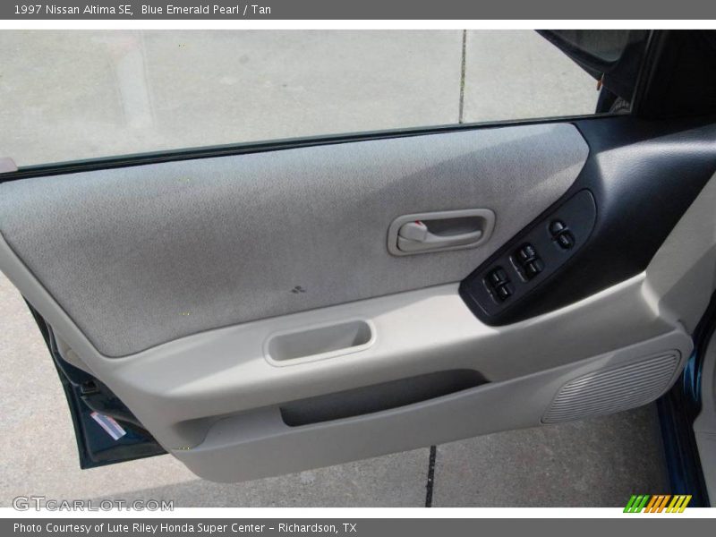 Blue Emerald Pearl / Tan 1997 Nissan Altima SE