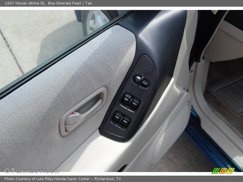 Blue Emerald Pearl / Tan 1997 Nissan Altima SE