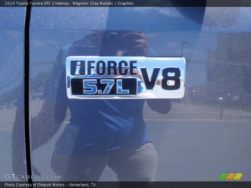 Magnetic Gray Metallic / Graphite 2014 Toyota Tundra SR5 Crewmax