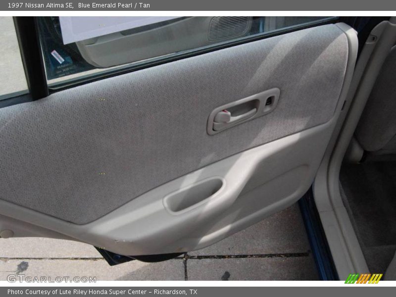 Blue Emerald Pearl / Tan 1997 Nissan Altima SE