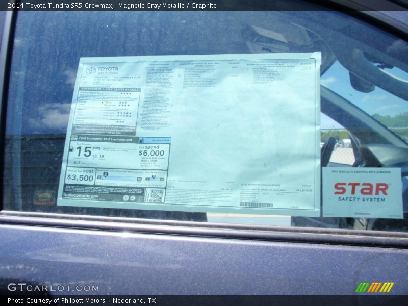 Magnetic Gray Metallic / Graphite 2014 Toyota Tundra SR5 Crewmax