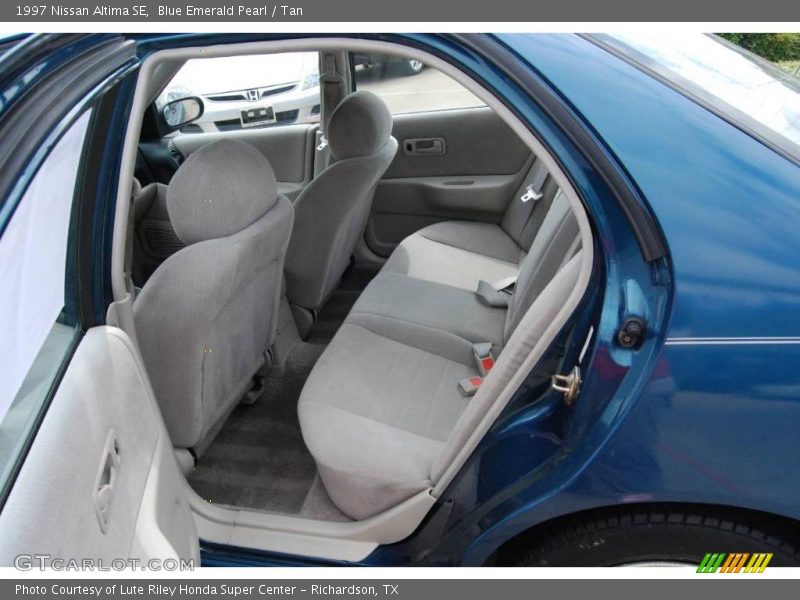 Blue Emerald Pearl / Tan 1997 Nissan Altima SE