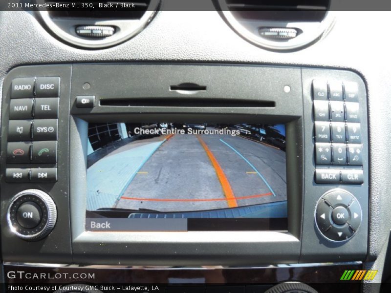 Black / Black 2011 Mercedes-Benz ML 350