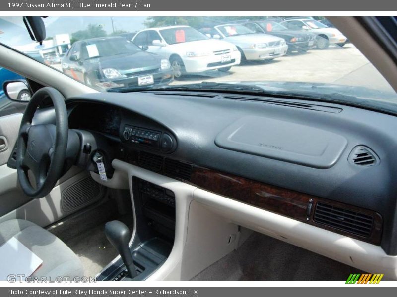 Blue Emerald Pearl / Tan 1997 Nissan Altima SE