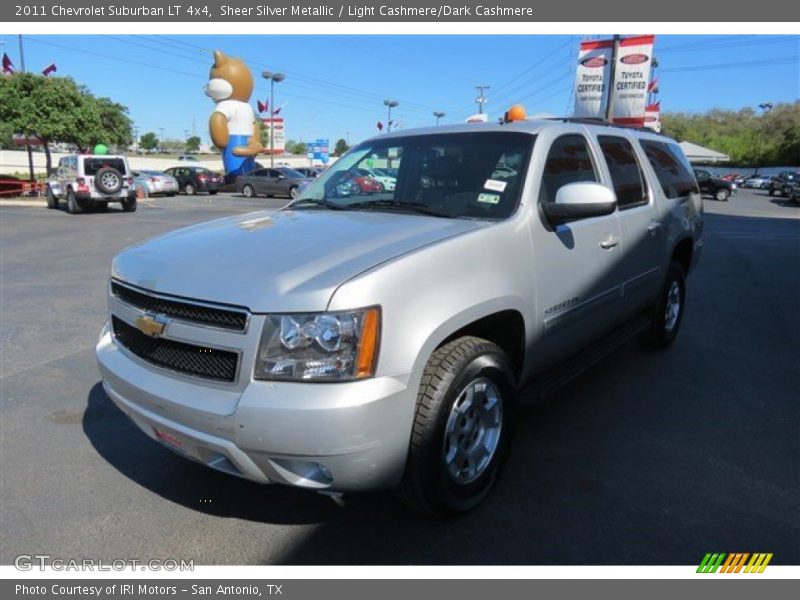 Sheer Silver Metallic / Light Cashmere/Dark Cashmere 2011 Chevrolet Suburban LT 4x4