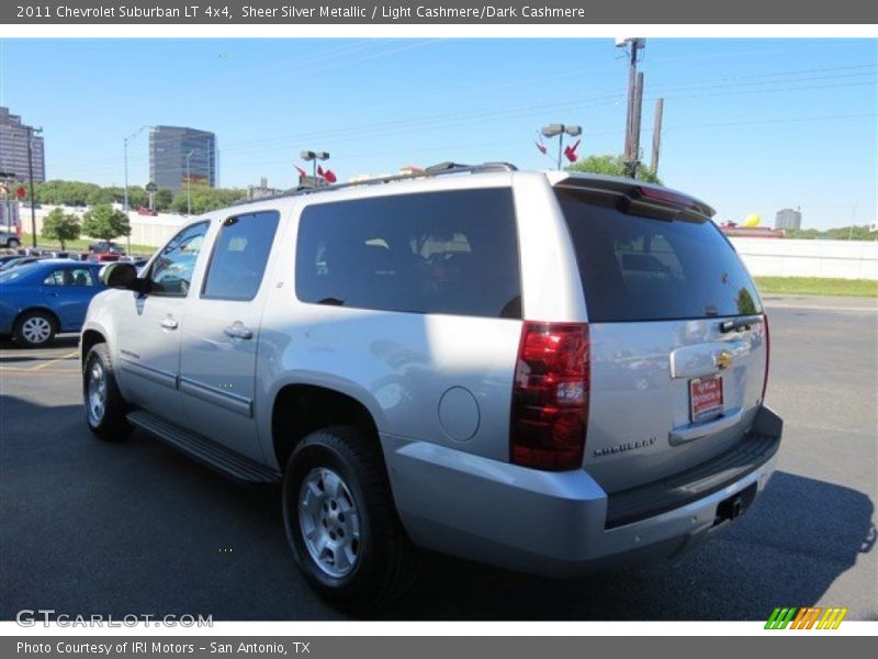 Sheer Silver Metallic / Light Cashmere/Dark Cashmere 2011 Chevrolet Suburban LT 4x4