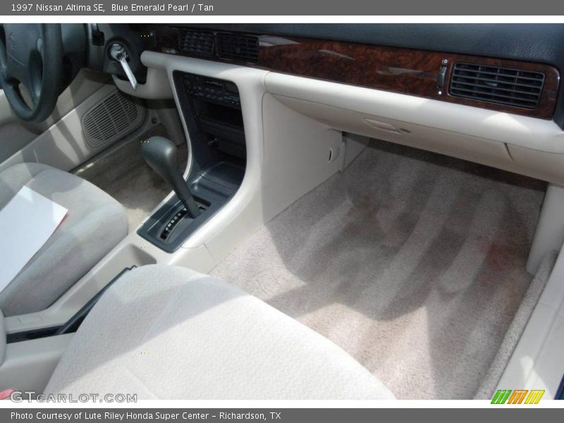 Blue Emerald Pearl / Tan 1997 Nissan Altima SE