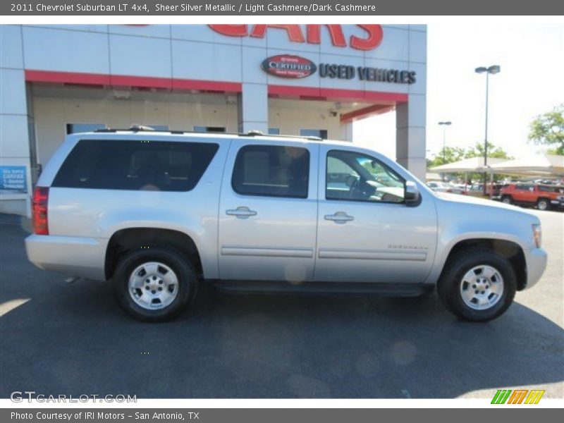 Sheer Silver Metallic / Light Cashmere/Dark Cashmere 2011 Chevrolet Suburban LT 4x4