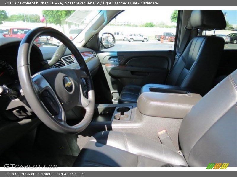 Sheer Silver Metallic / Light Cashmere/Dark Cashmere 2011 Chevrolet Suburban LT 4x4